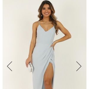 Showpo Lucky Day Maxi in Blue